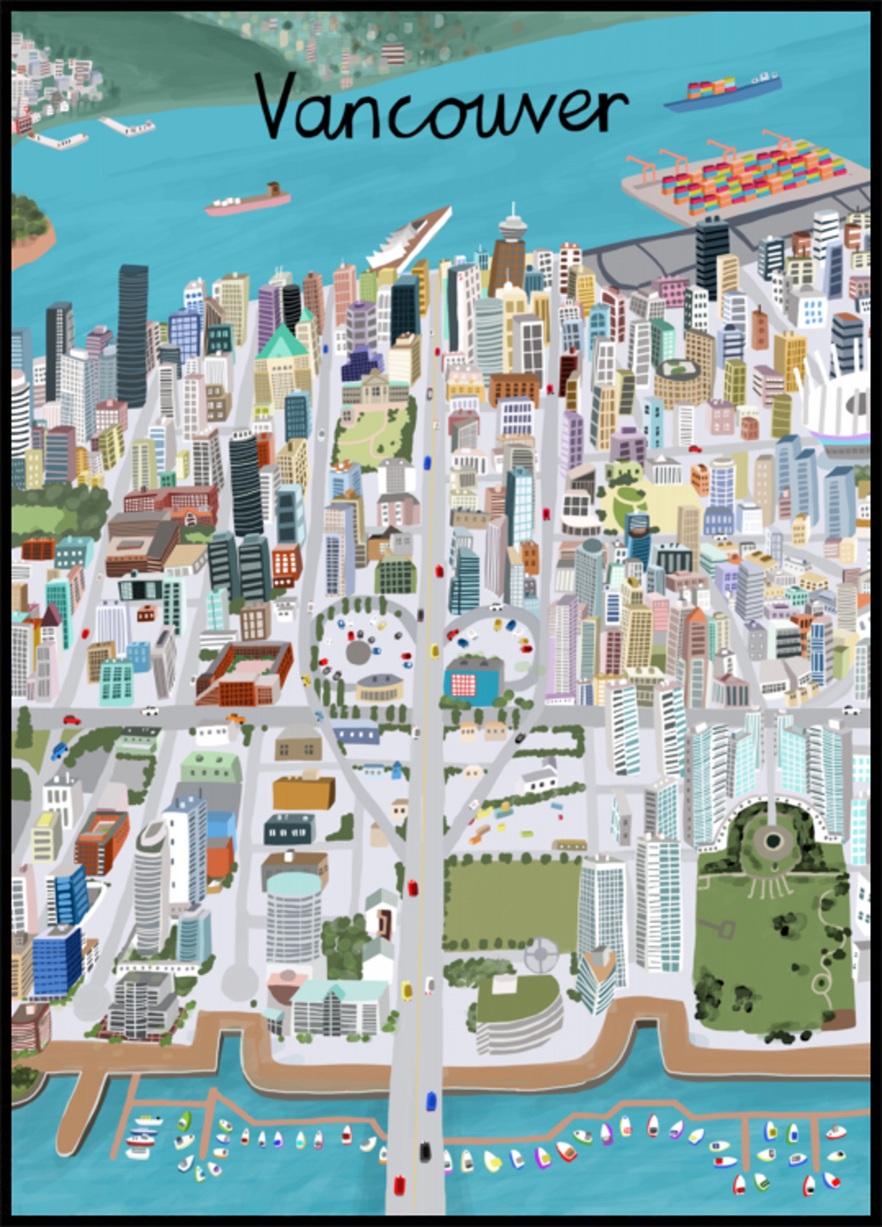 Ville dynamique de Vancouver