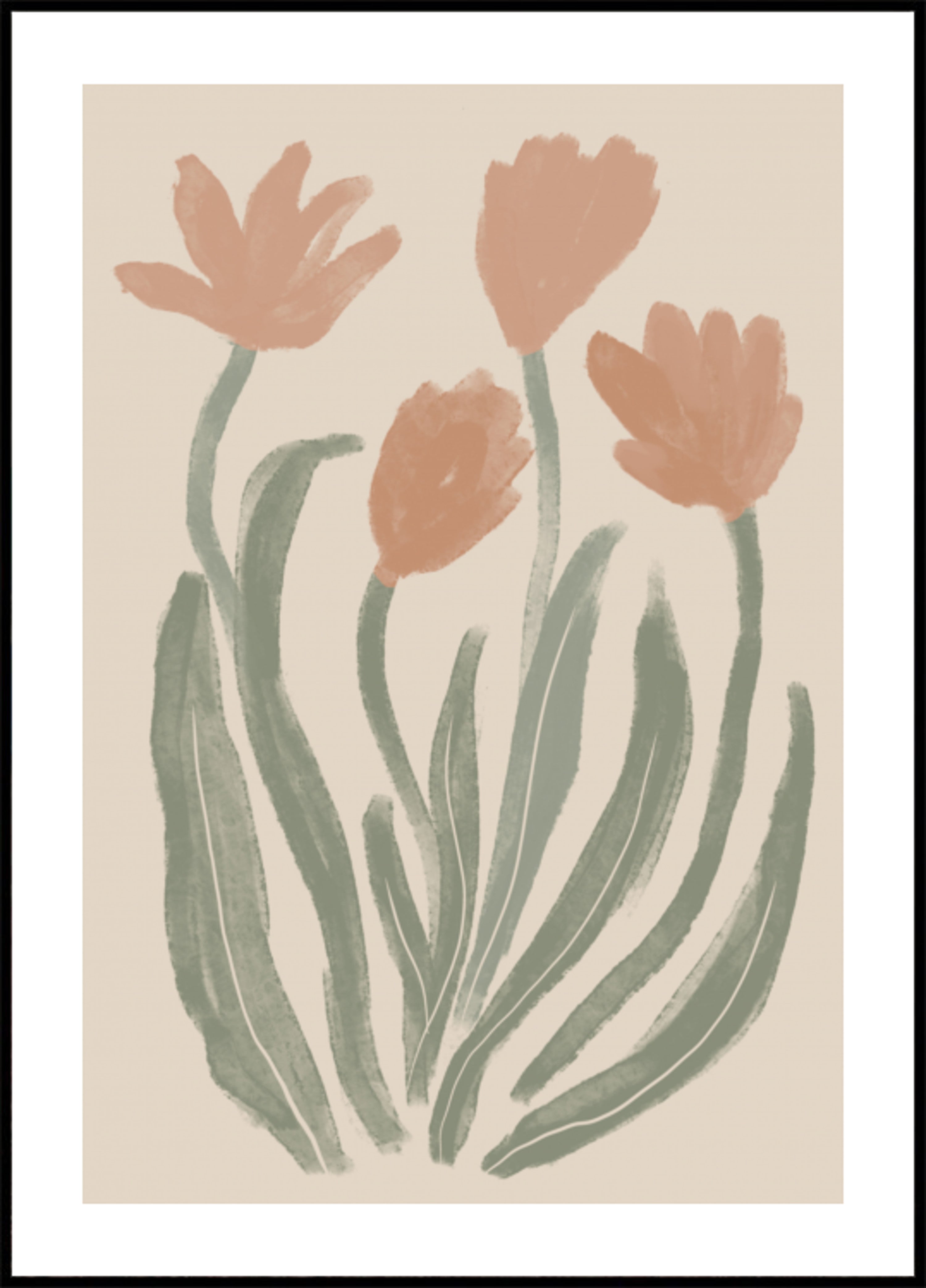 Fleurs de pêche douces