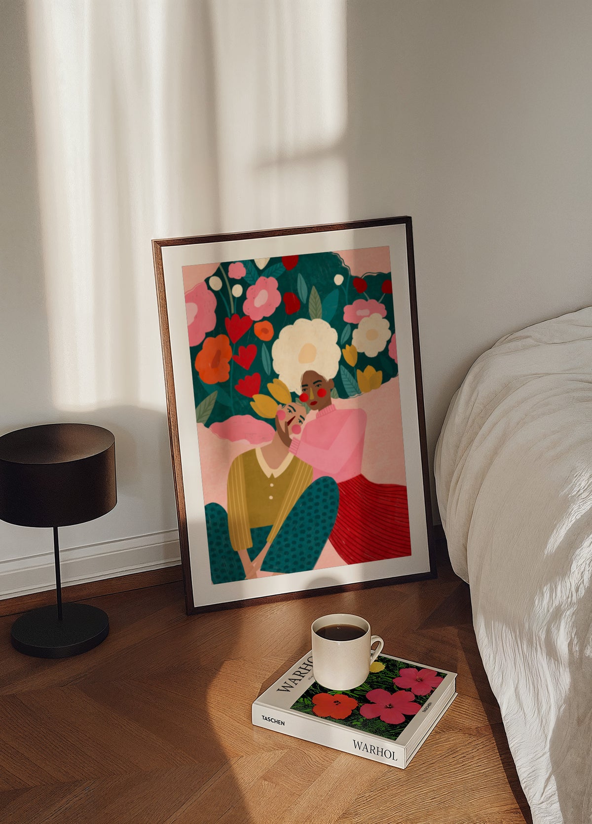 Étreinte florale