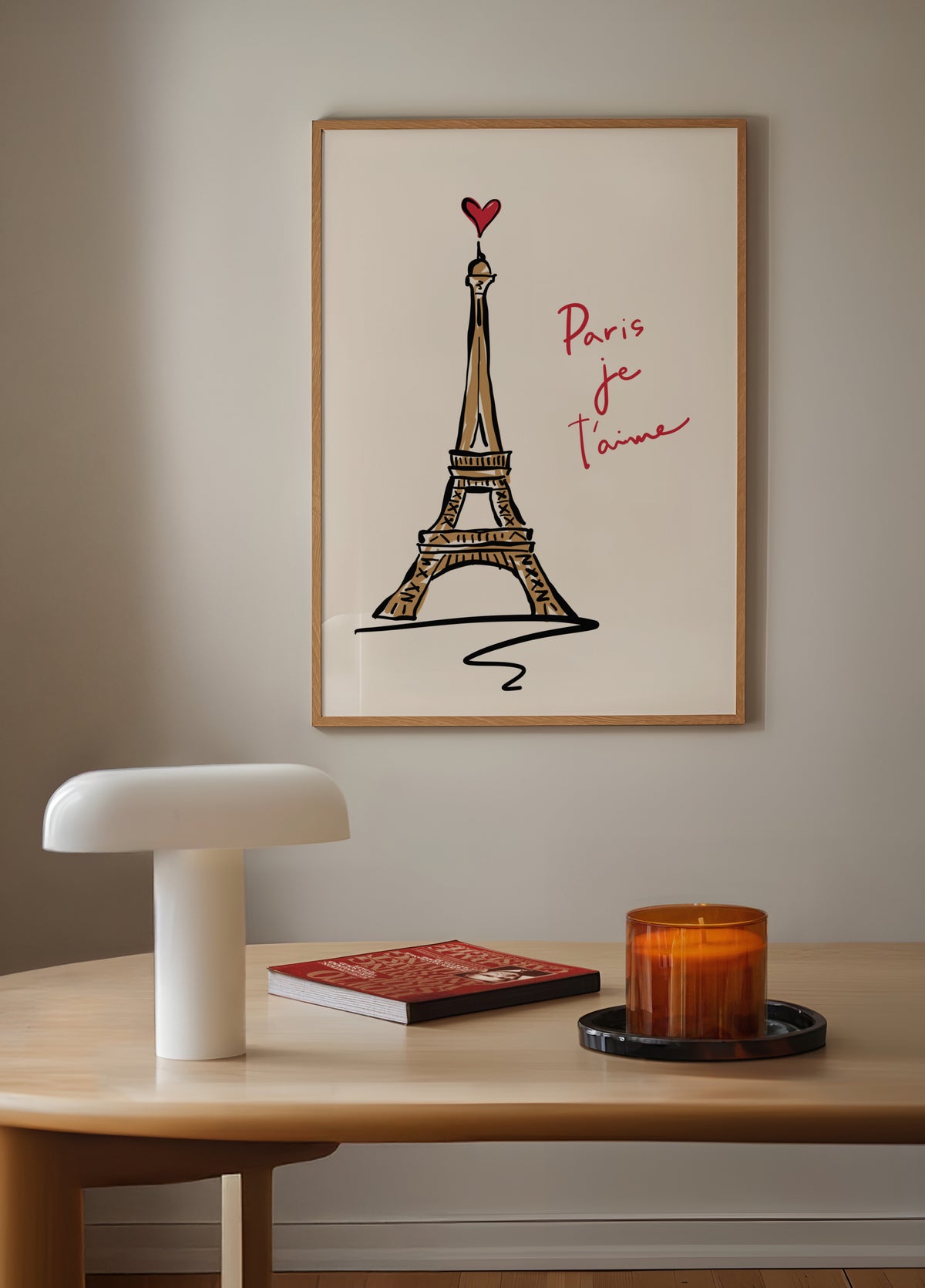 Croquis d'amour de la Tour Eiffel