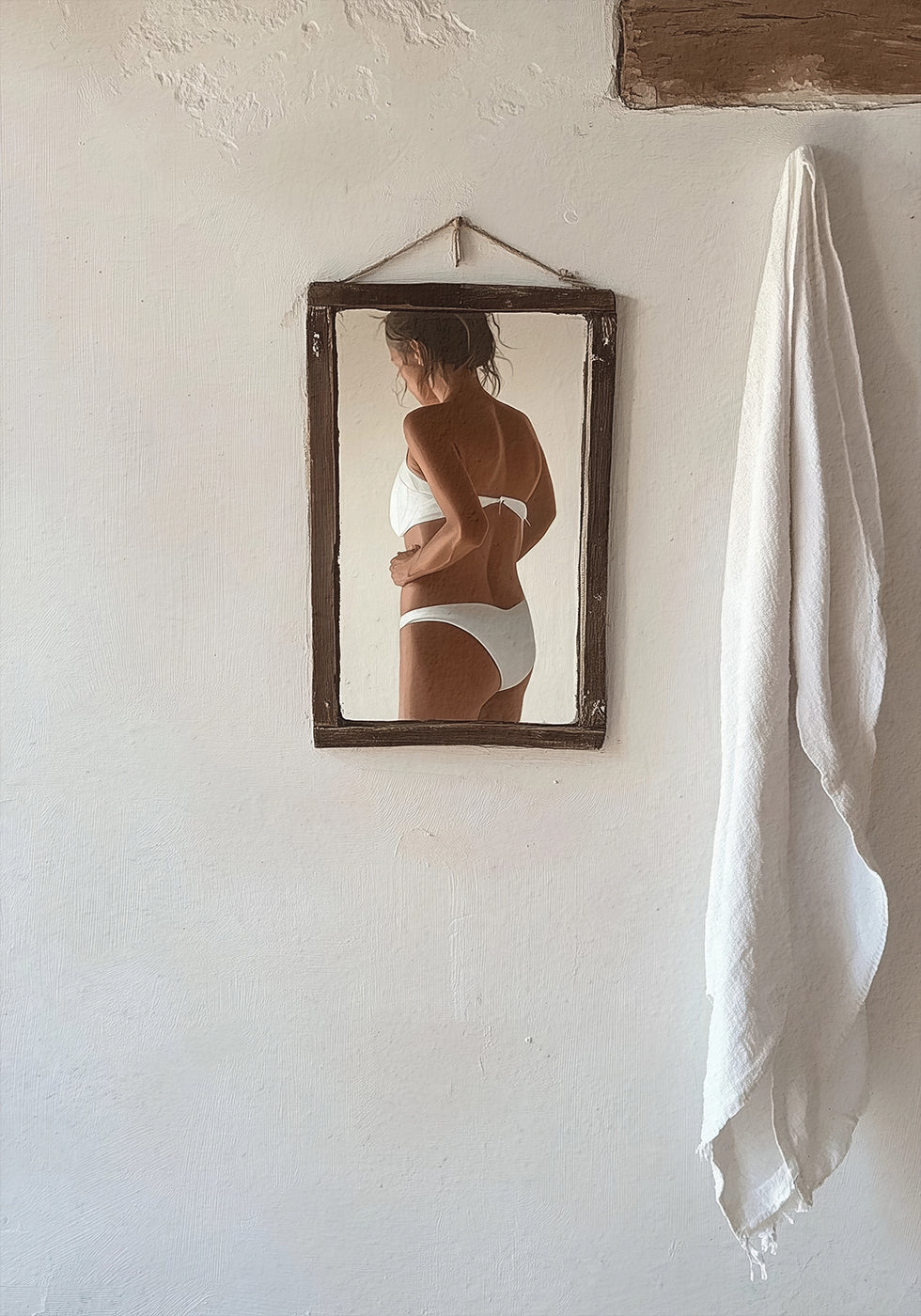 Affiche de réflexion miroir
