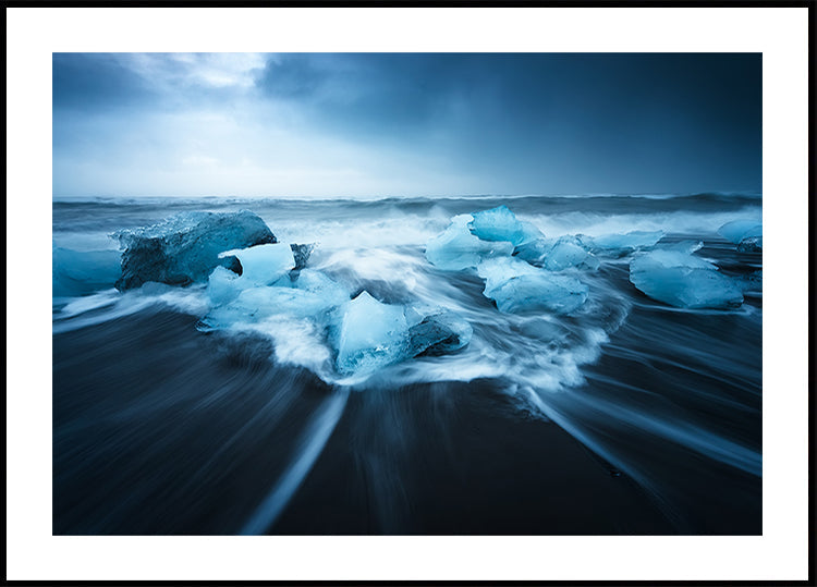 Blue Ice Plakat - Posterbox
