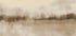 Abstract Landscape in neutral browns Plakat - Posterbox
