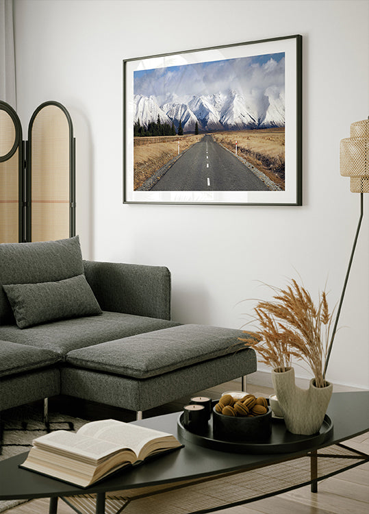 Lake Ohau Road Plakat - Posterbox