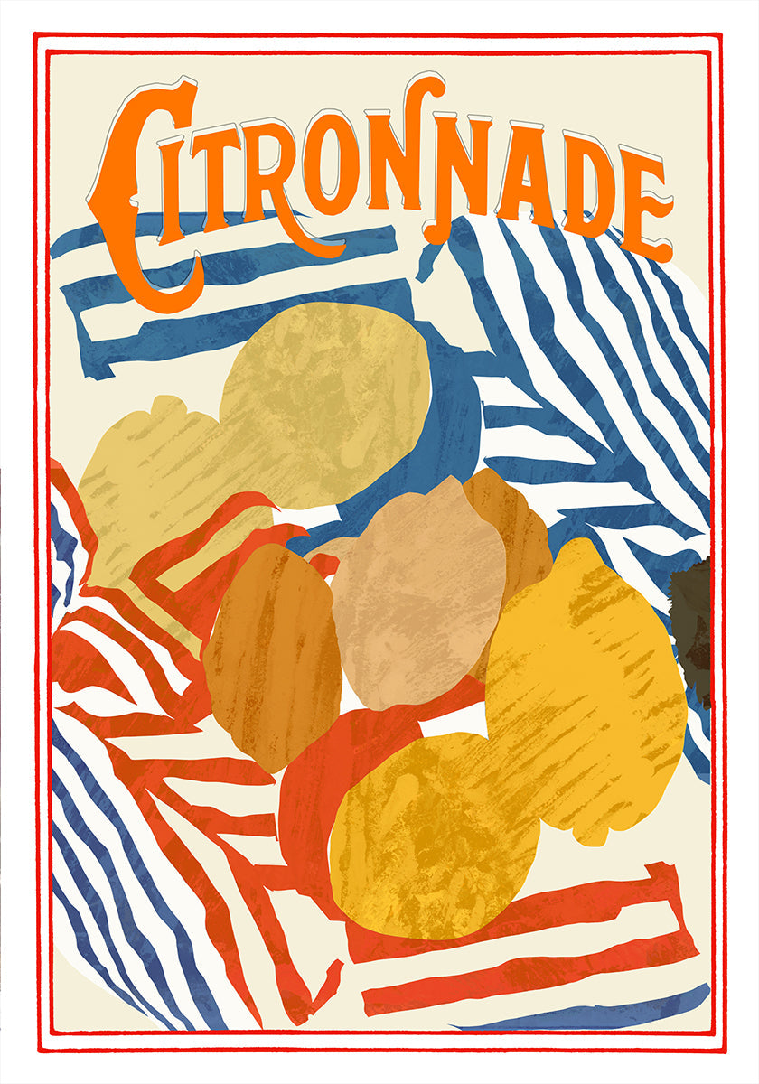 Citronnade Blue and Red (NEW) - Posterbox
