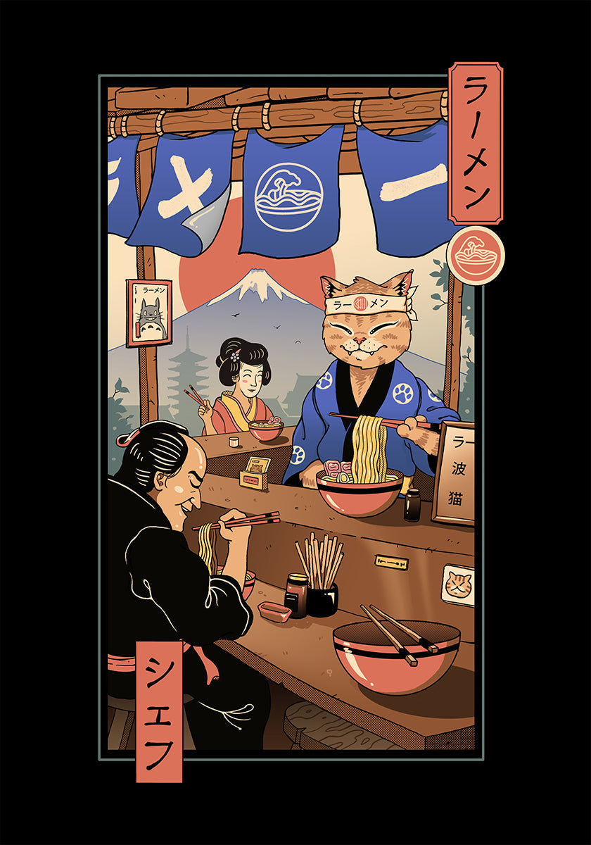 Ramen Meowster (NEW) - Posterbox