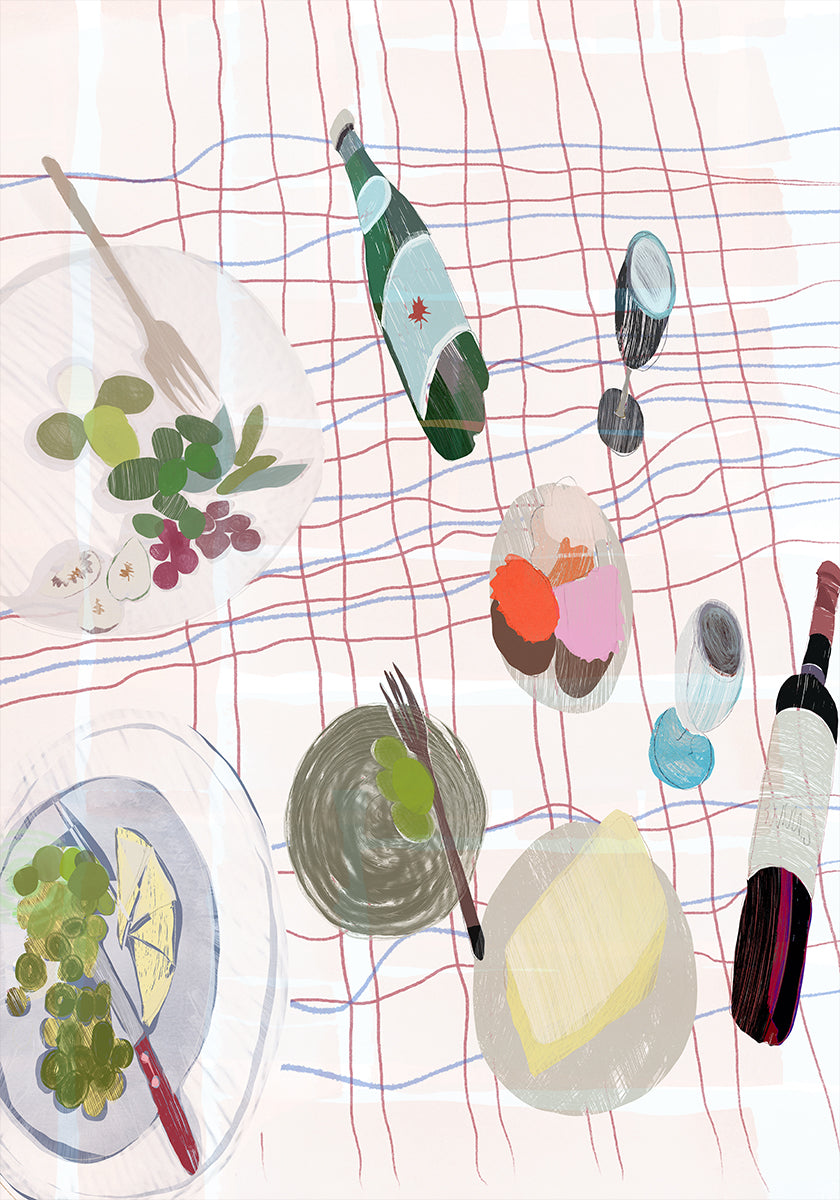 Food and Wine Picnic (NEW) - Posterbox