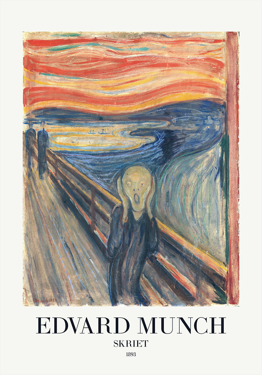 Skriet (The Scream) Plakat - Posterbox