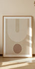 Beige Arc Plakat - Posterbox