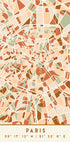 Black Maps Earth Tones 64 Plakat - Posterbox