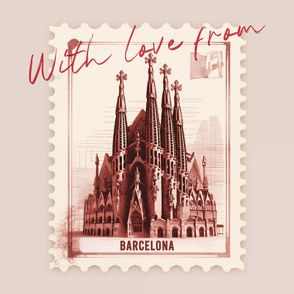 With Love From Barcelona (NEW) - Posterbox