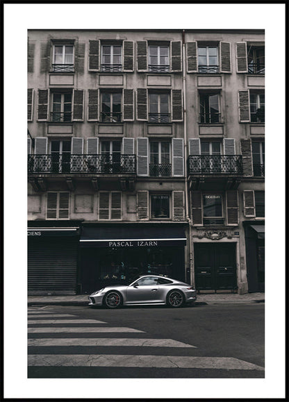 Affiche de la Porsche 911 Turbo 