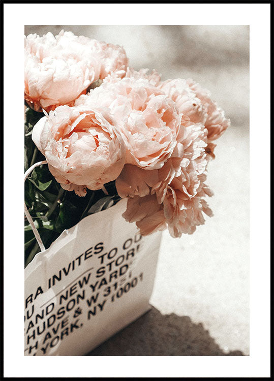Package of Peonies Plakat - Posterbox.dk