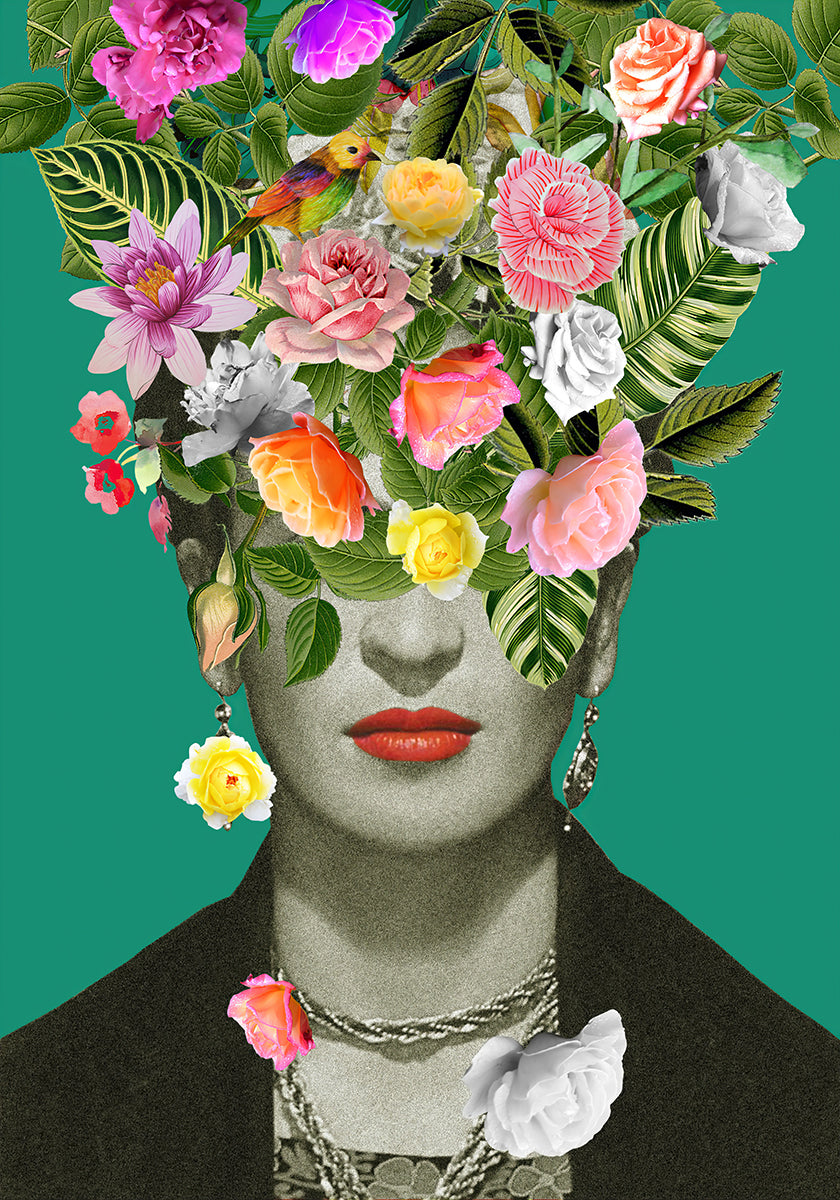 Floral Frida - Posterbox