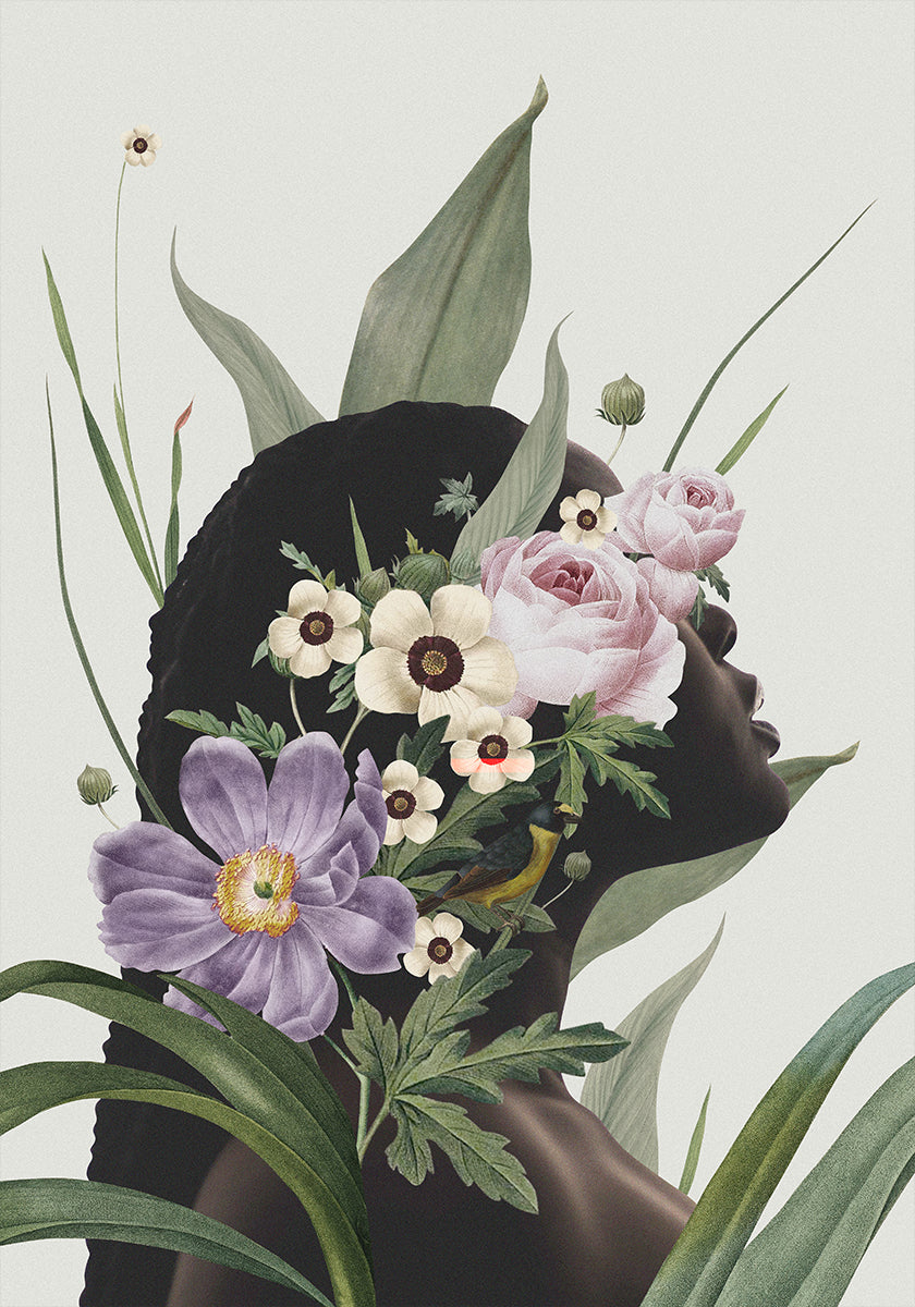 Purple flower Plakat - Posterbox