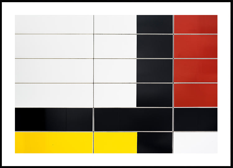 Mondriaan facade Plakat - Posterbox
