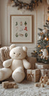 Nine Cute Christmas Items Plakat - Posterbox