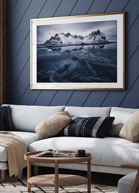 Ice on Stokksnes Plakat - Posterbox