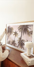 Blush Palm Trees - Posterbox