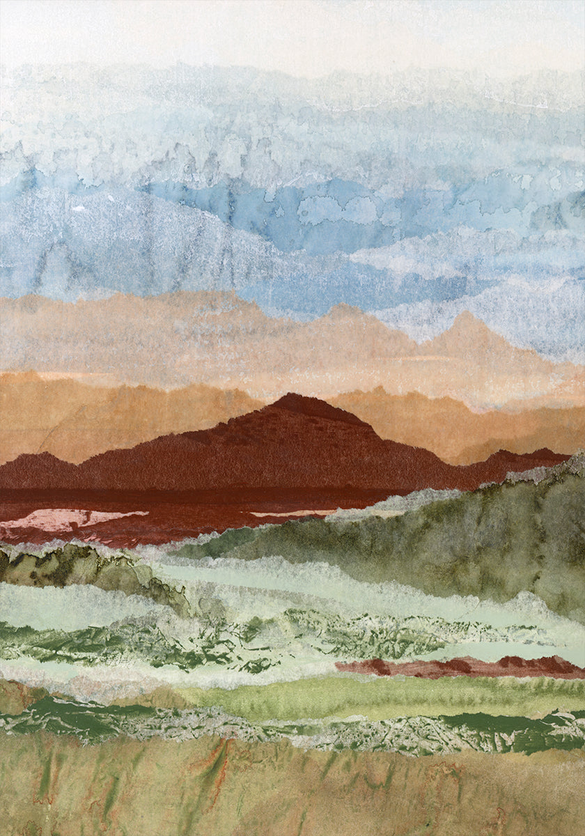 Plateau Mirage Portrait Plakat - Posterbox