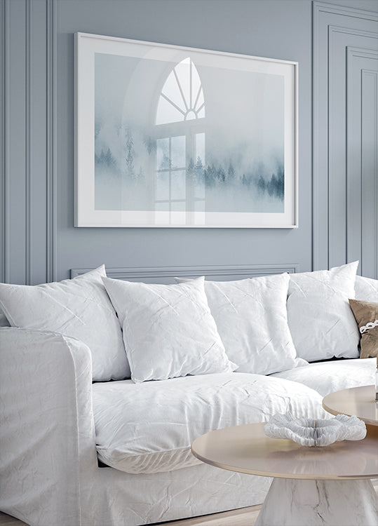 Misty Pines Plakat - Posterbox