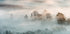 Winter fog Plakat - Posterbox