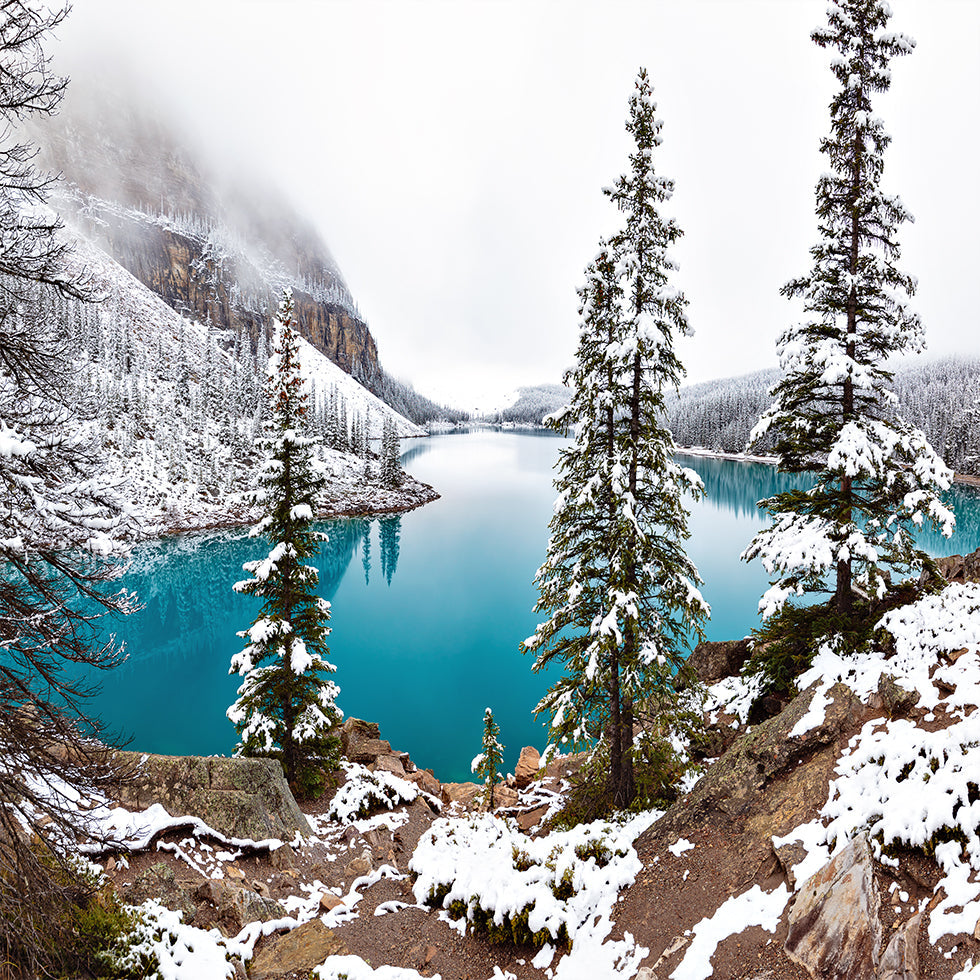 Snow at Moraine Plakater - Posterbox