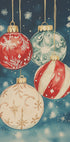 Christmas Ornaments No.3 Plakat - Posterbox