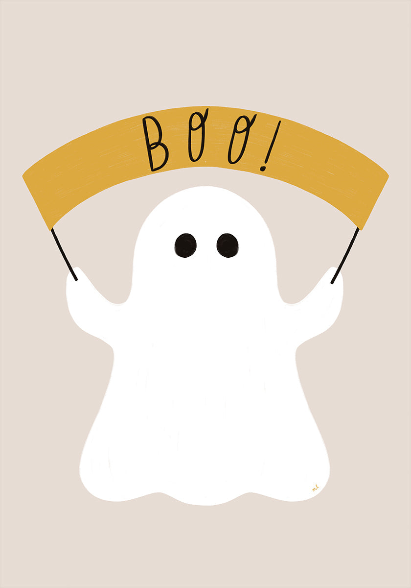 Ghost Boo Plakat - Posterbox