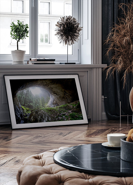 Coup d'oeil au ciel Poster