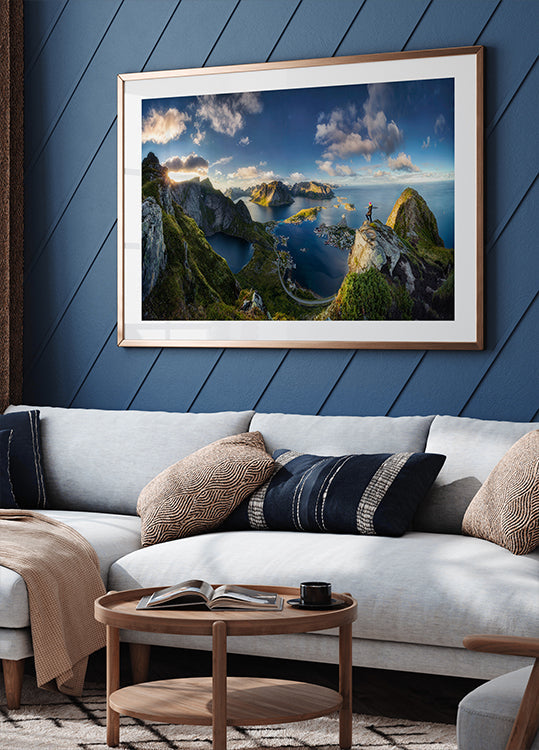 Vues de Reinebringen Poster