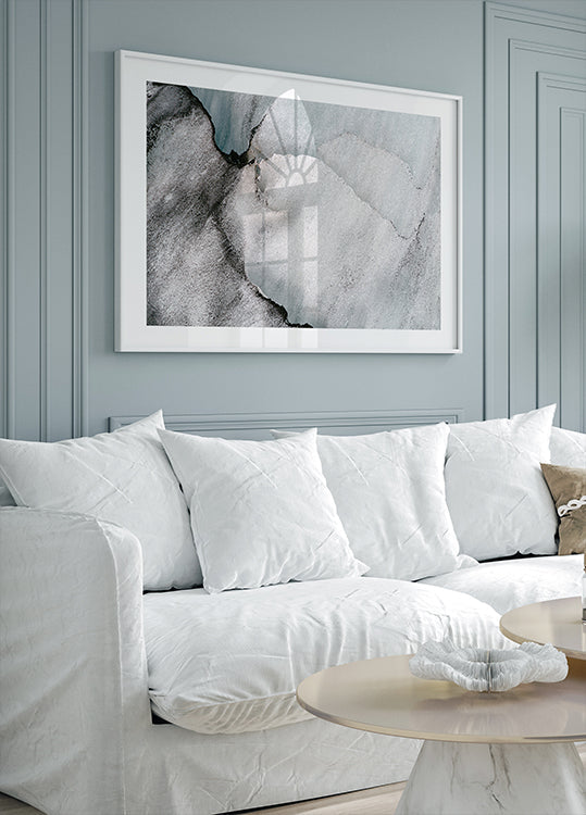 Formes abstraites du paysage # 4 Poster