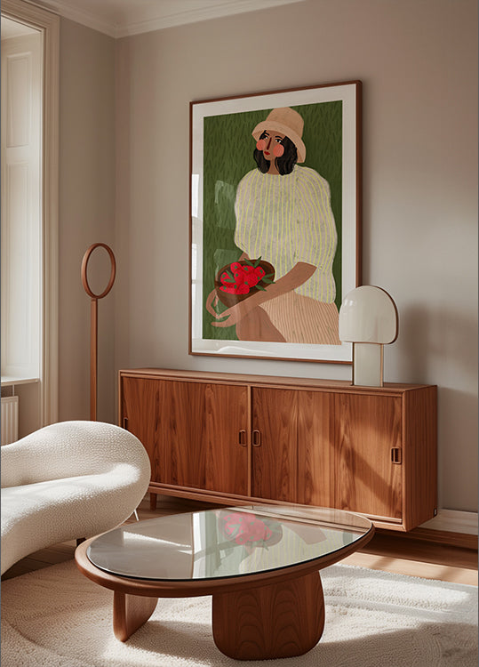 Femme aux fraises (NOUVEAU)