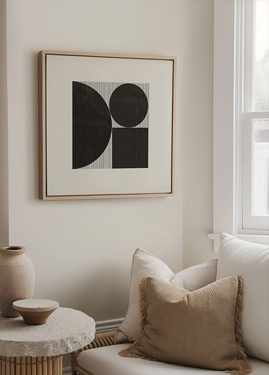 Géométrie synchronisée Poster