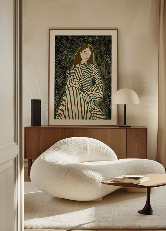 Femme assise