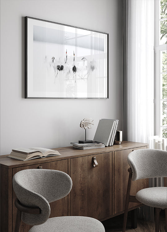 Ballet calligraphique Poster