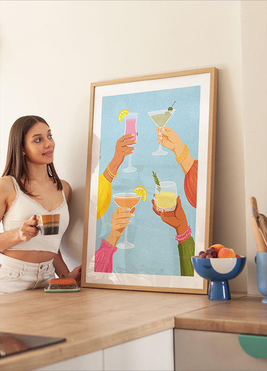 À votre santé Poster
