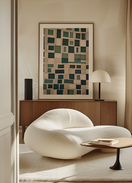 Mosaïque d'émeraude