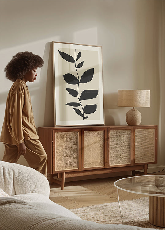 Plante minimale Poster