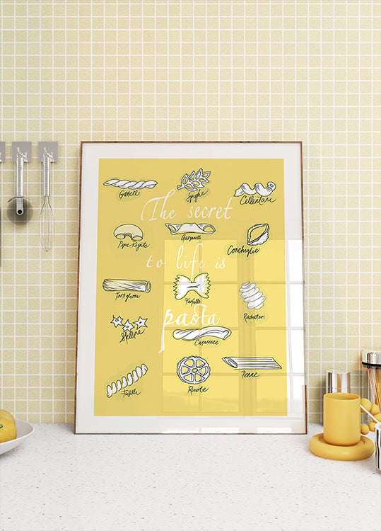 Le secret de la vie, ce sont les pâtes Poster