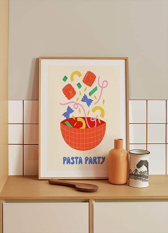 Fête des pâtes Poster