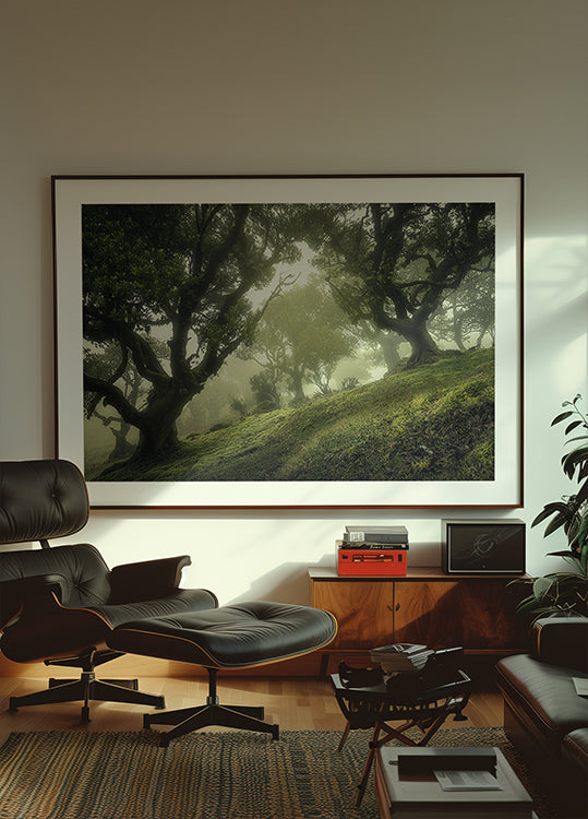 Forêt enchantée Poster