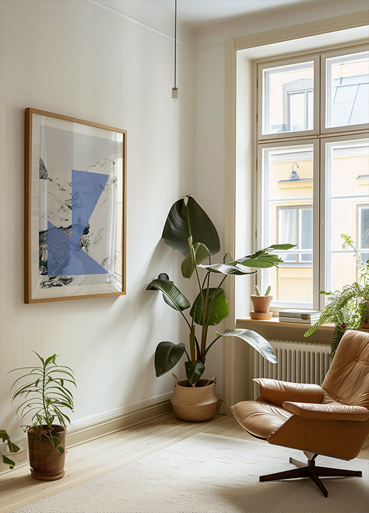 Sérénité géométrique Poster