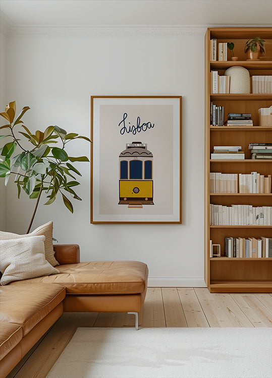 Tramway de Lisbonne Poster