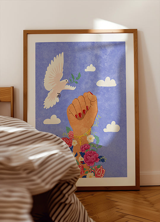 Poing féministe Poster