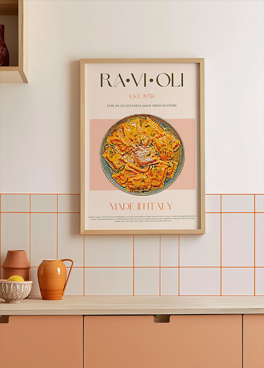 Délice aux raviolis Poster