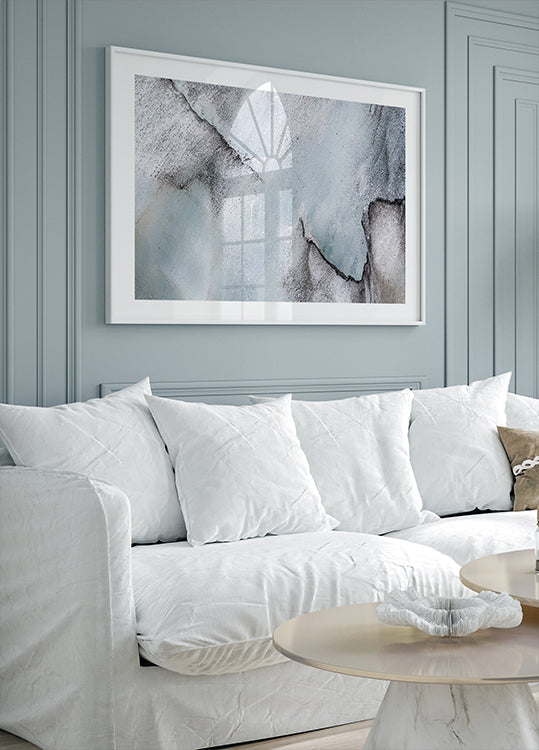 Formes abstraites du paysage # 3 Poster