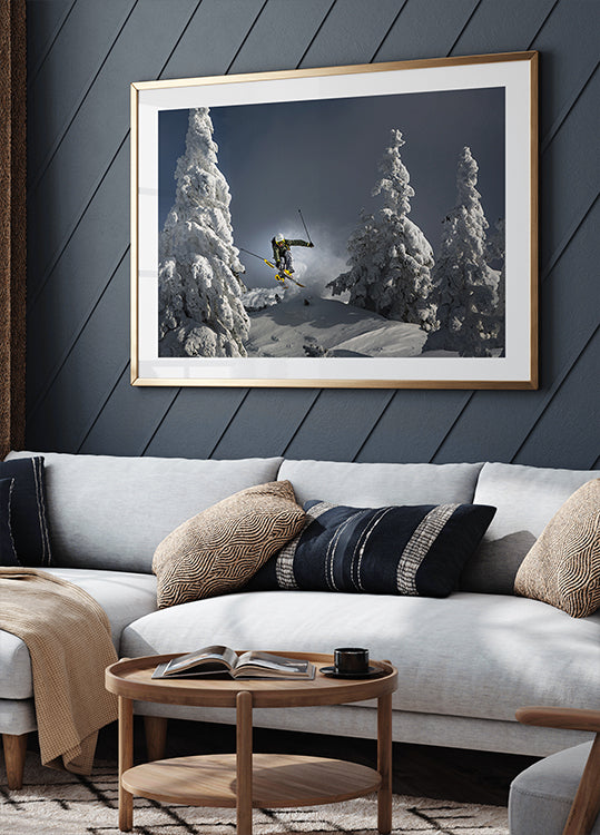 Le ski c'est la vie Poster