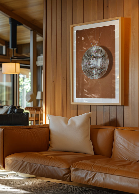 Boule Disco Orange (NOUVEAU)