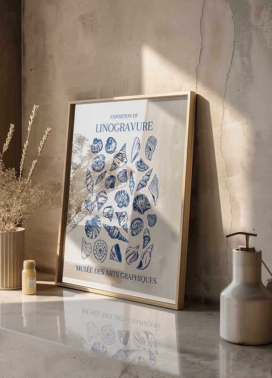 Marché d'art de coquillage de Lino